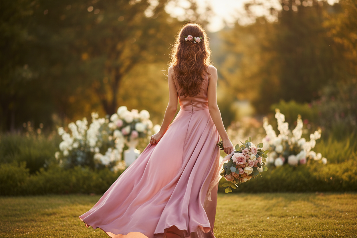Kleid für Hochzeitsgäste 2026 – Rosa & Elegante Looks für Damen