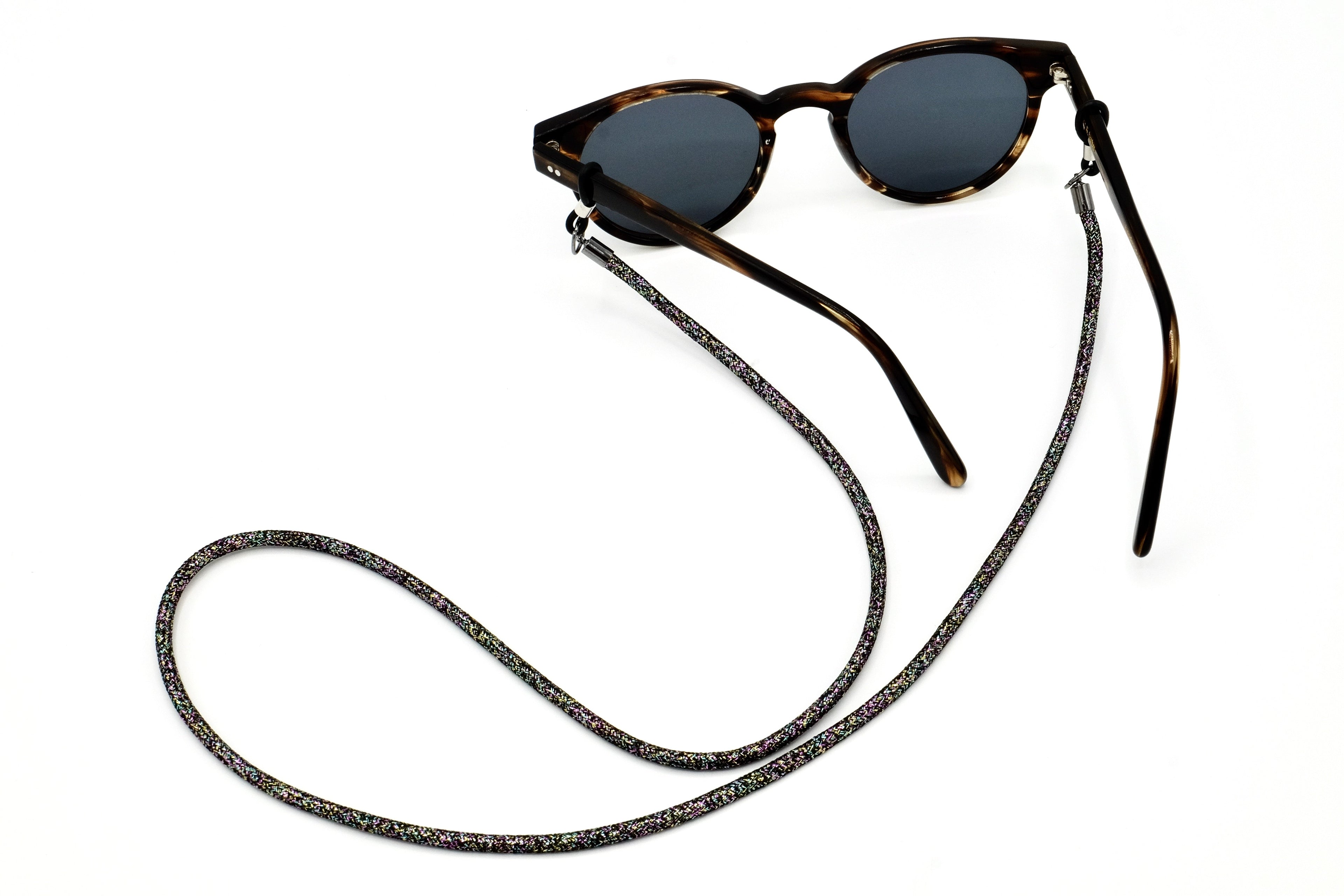 Brillenband Damen Paracord Shine All Night – Handgemacht