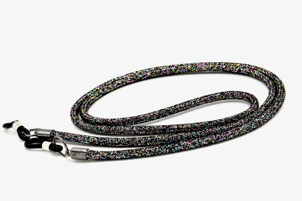 Brillenband Damen Paracord Shine All Night – Handgemacht