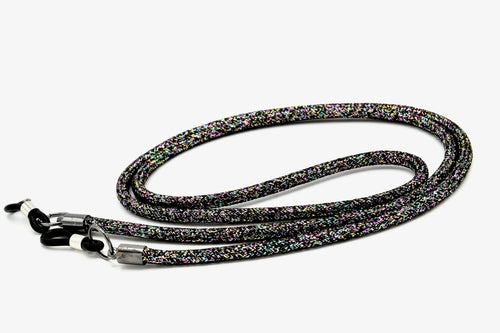 Brillenband Damen Paracord Shine All Night – Handgemacht