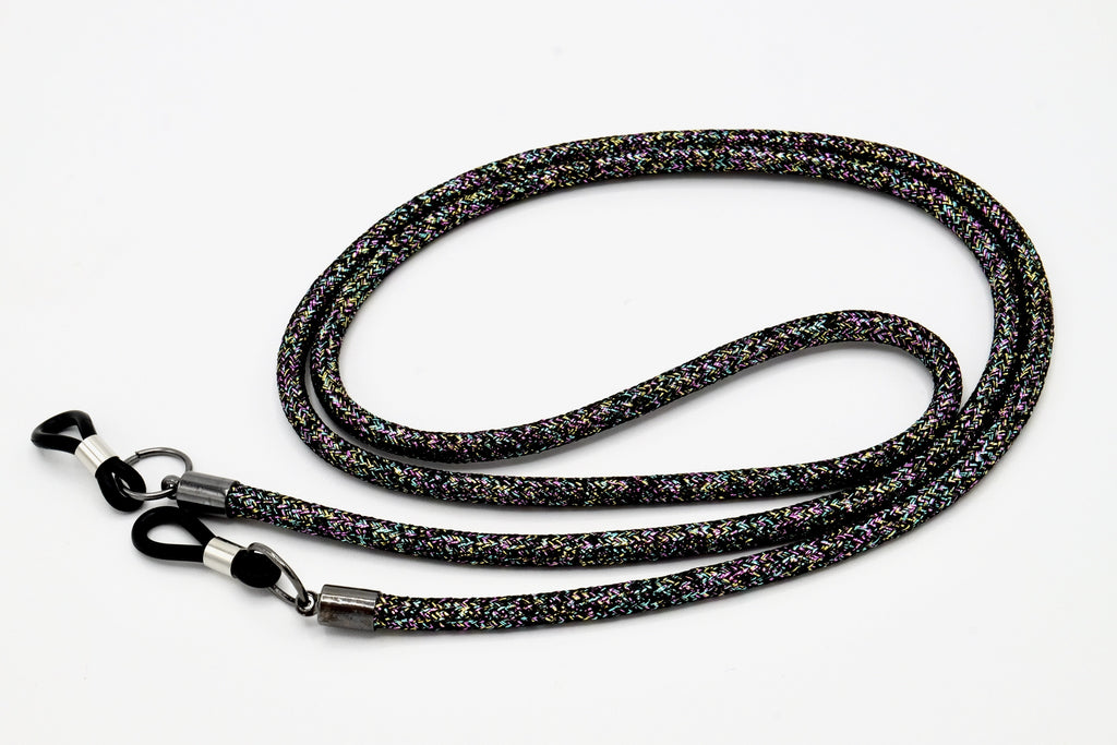Brillenband Damen Paracord Shine All Night – Handgemacht