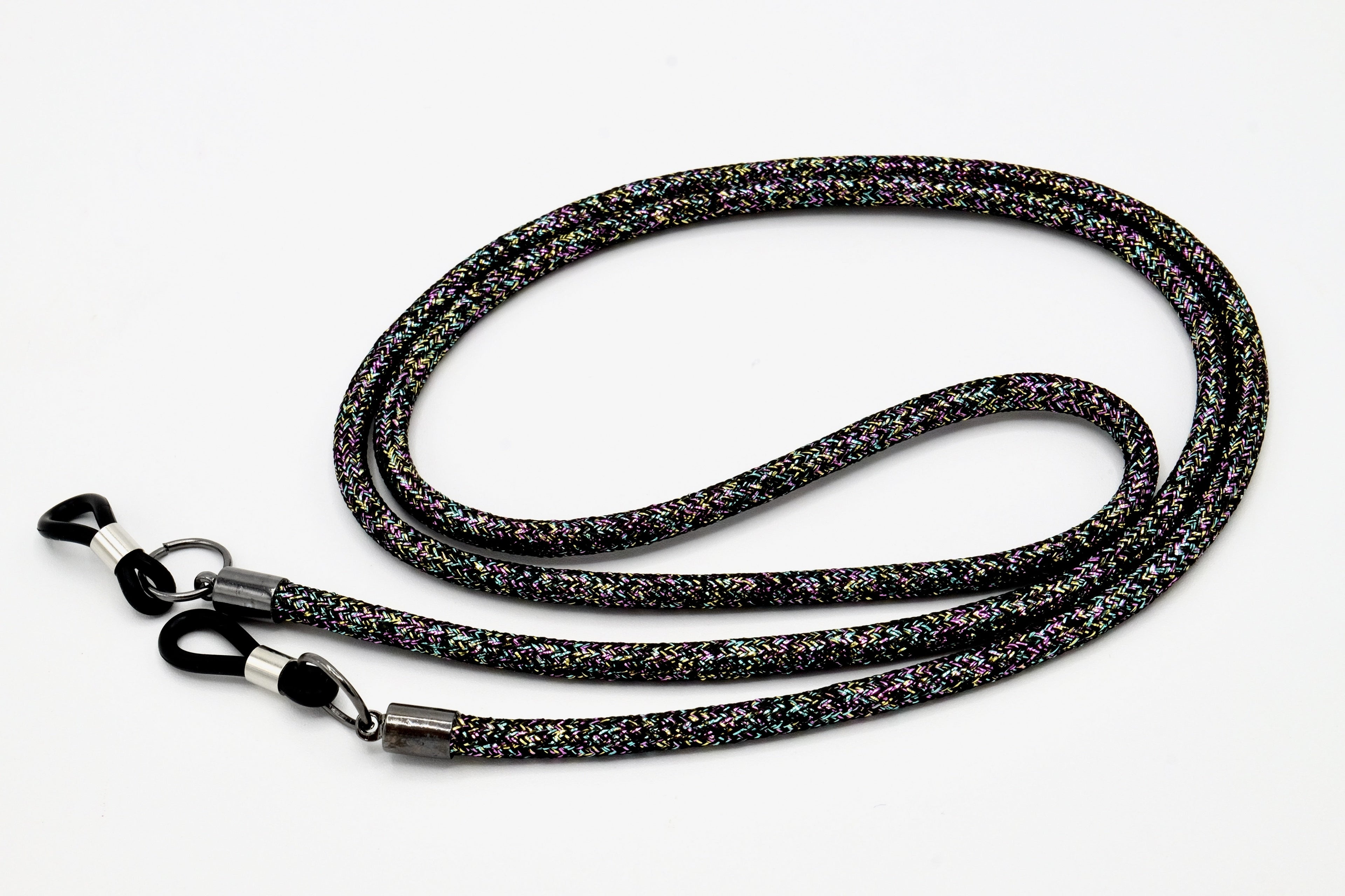 Brillenband Damen Paracord Shine All Night – Handgemacht
