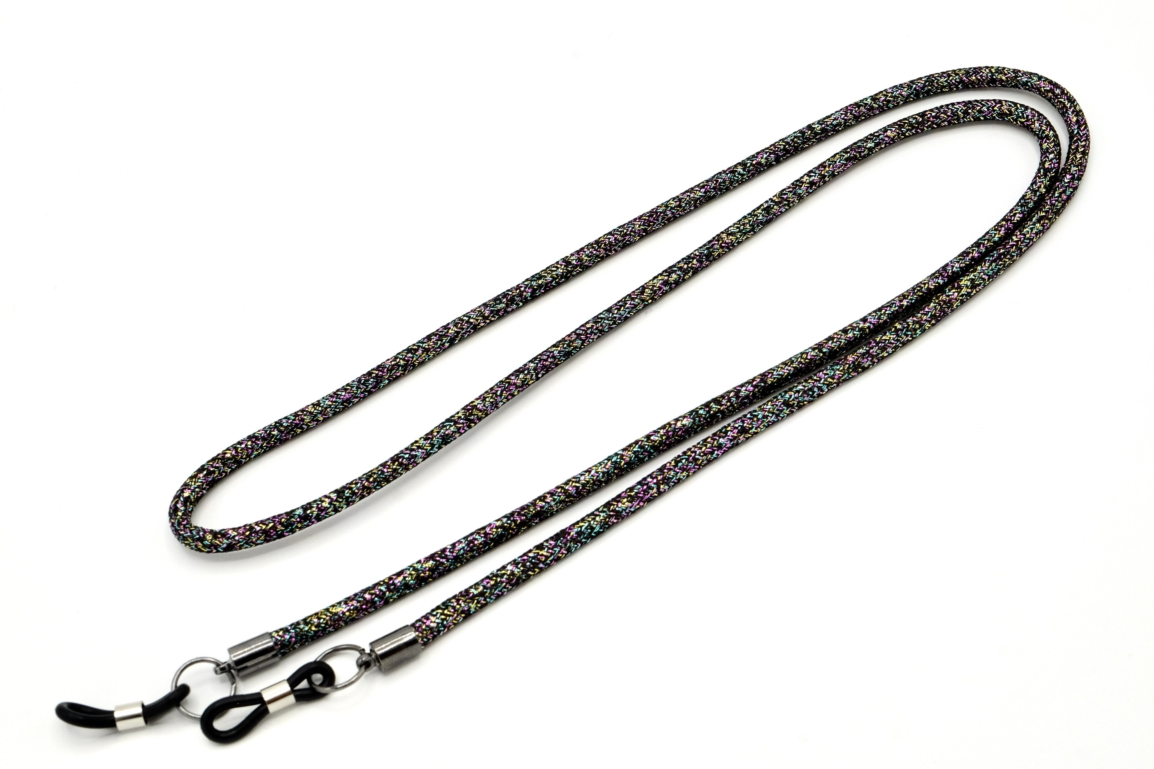 Brillenband Damen Paracord Shine All Night – Handgemacht