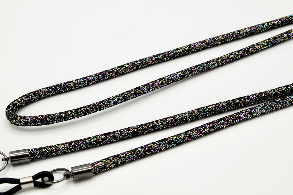 Brillenband Damen Paracord Shine All Night – Handgemacht