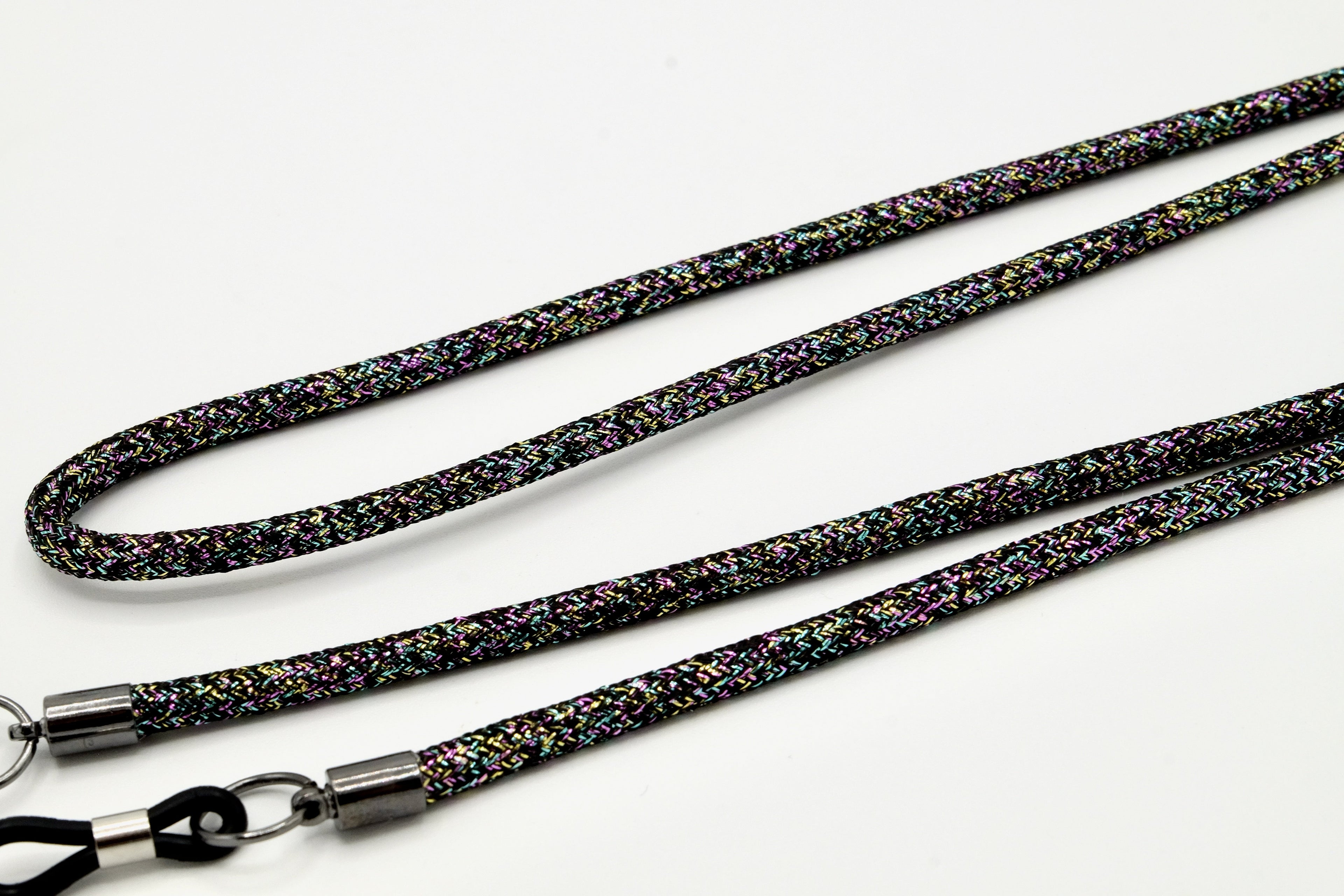 Brillenband Damen Paracord Shine All Night – Handgemacht