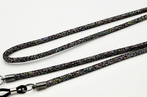 Brillenband Damen Paracord Shine All Night – Handgemacht