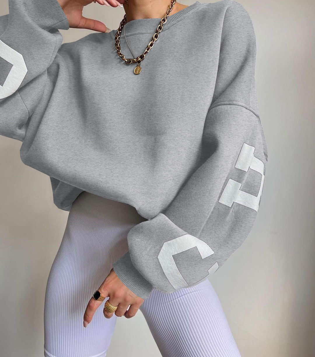 Hoodie Damen Oversize Loose – 9 Farben Herbst Winter