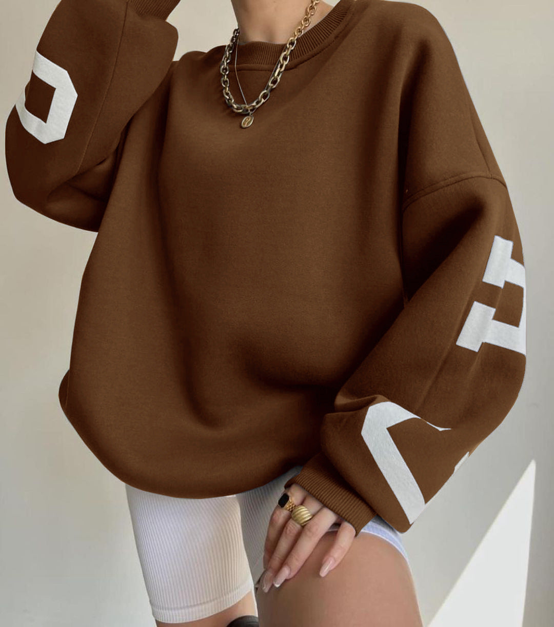Hoodie Damen Oversize Loose – 9 Farben Herbst Winter