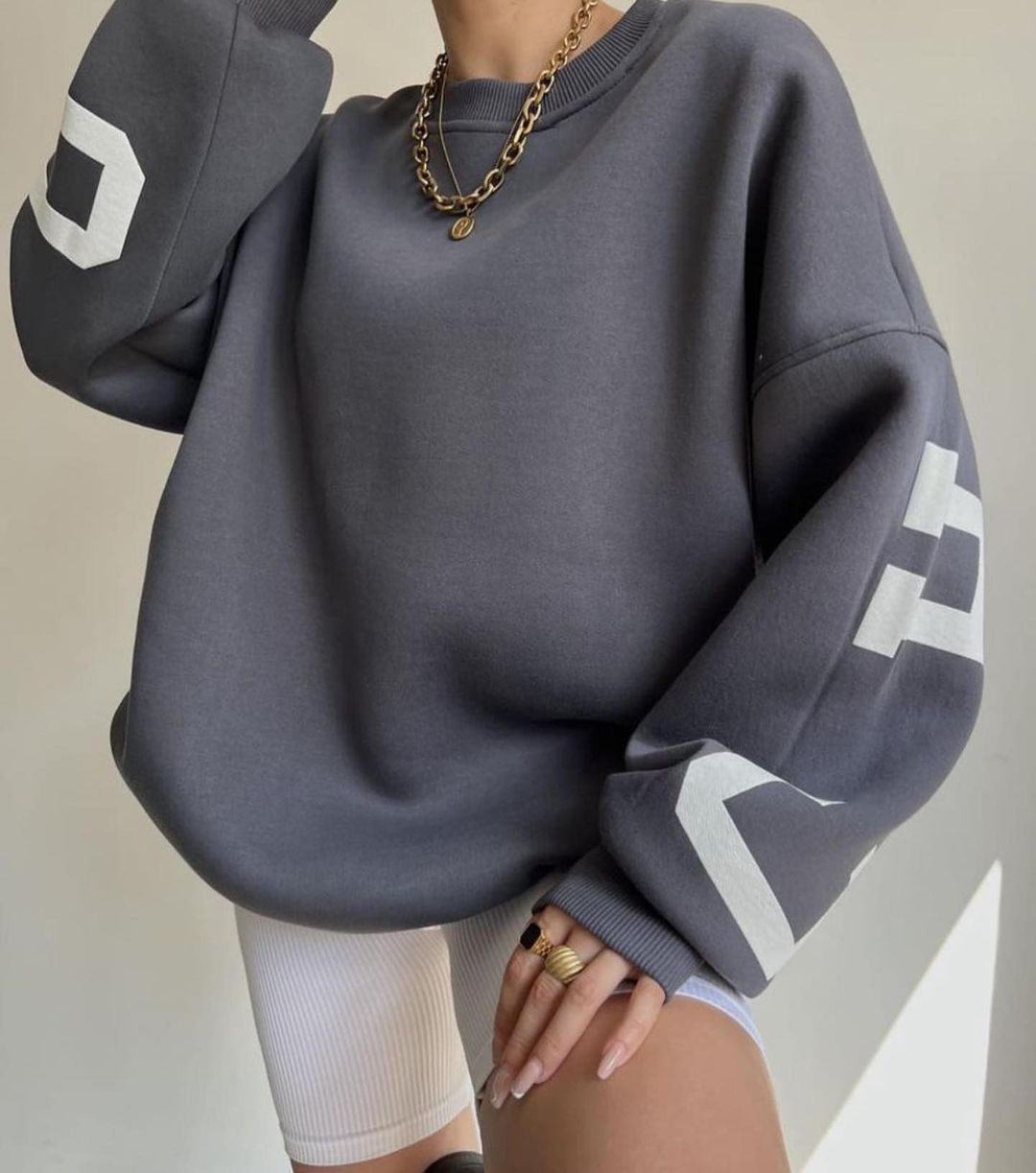 Hoodie Damen Oversize Loose – 9 Farben Herbst Winter
