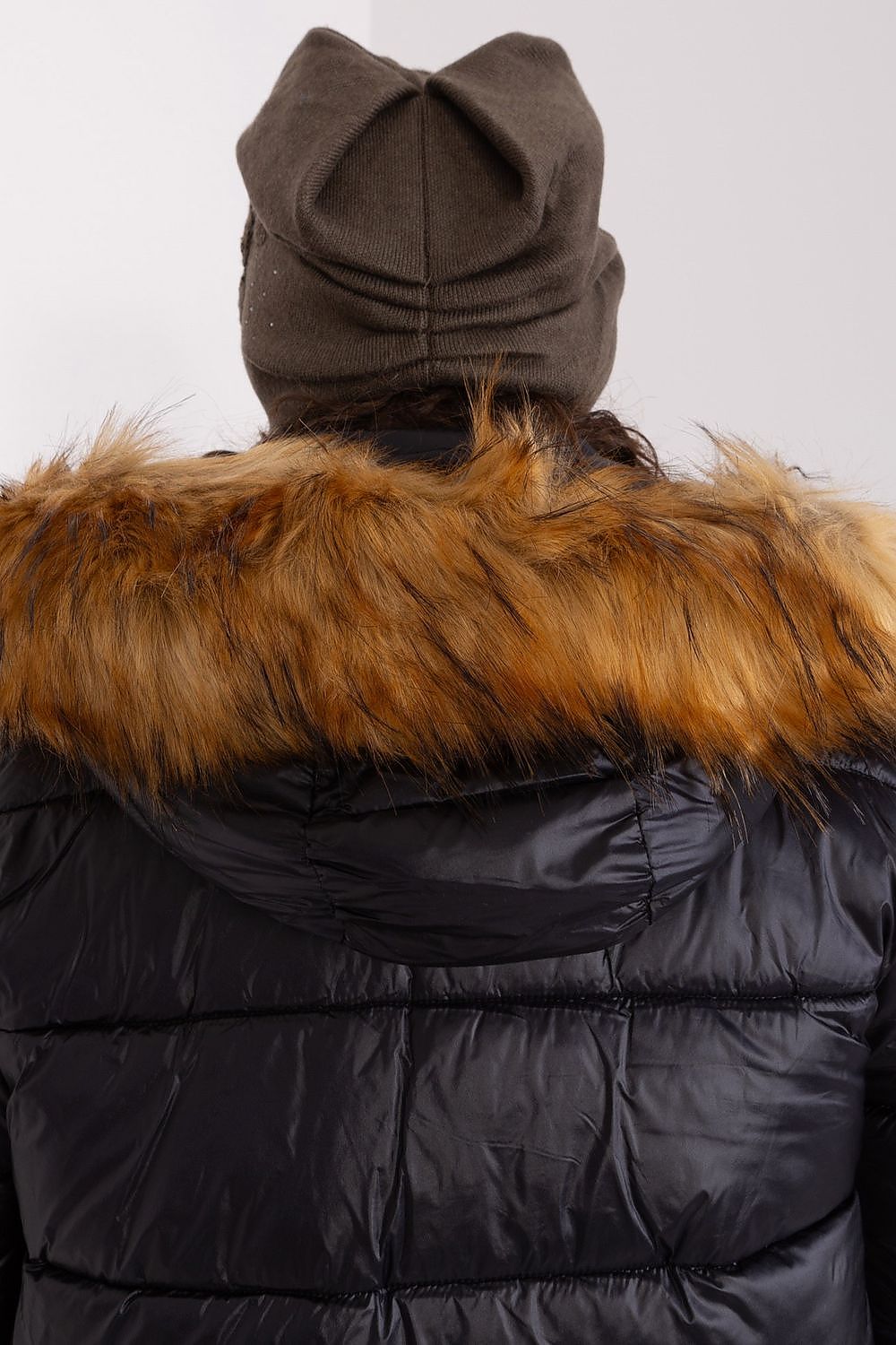 Damen Wintermütze Strass - Warme Mütze mit Strasssteinen