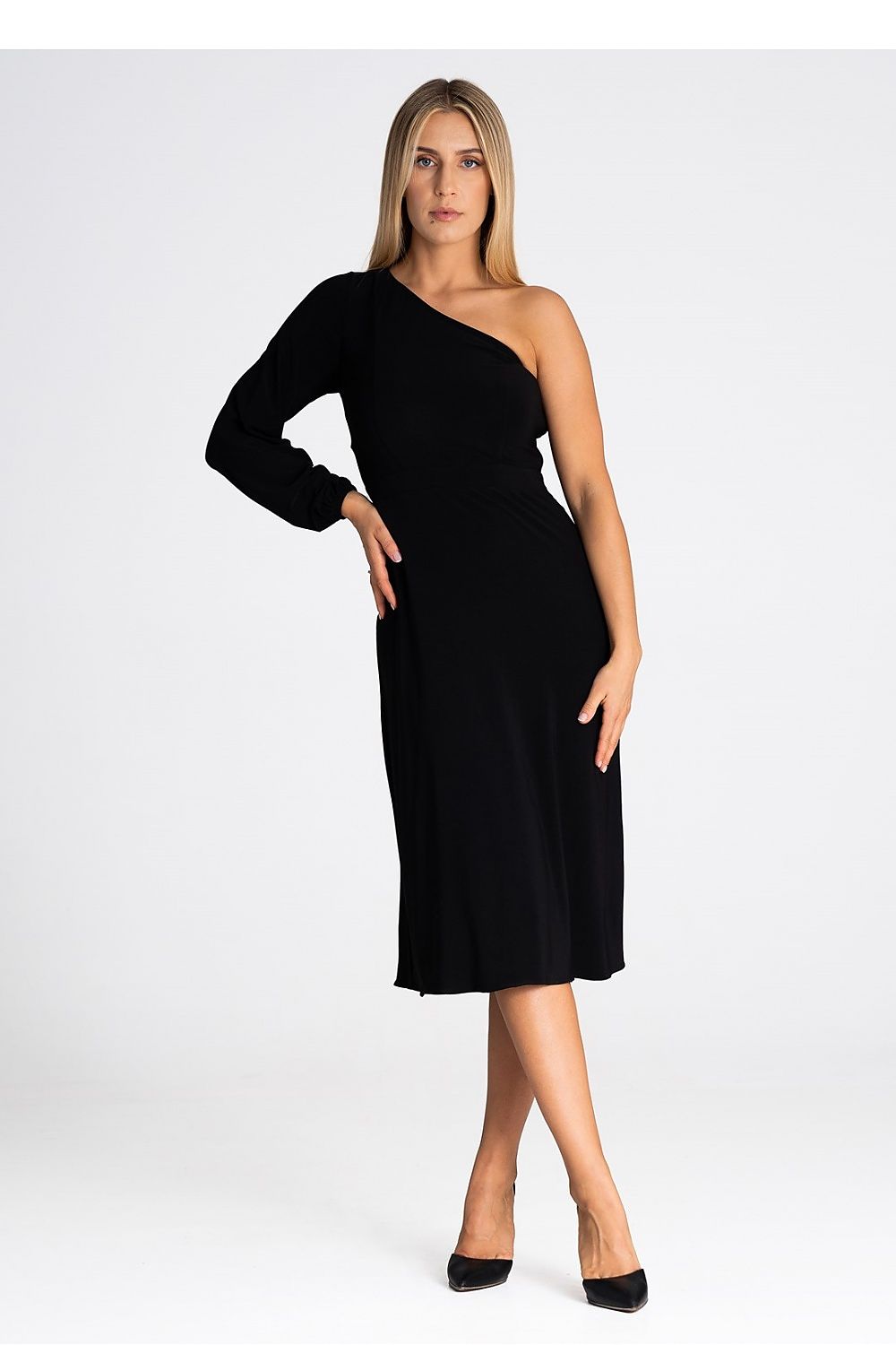Cocktailkleid Damen bunt schwarz Abend festlich