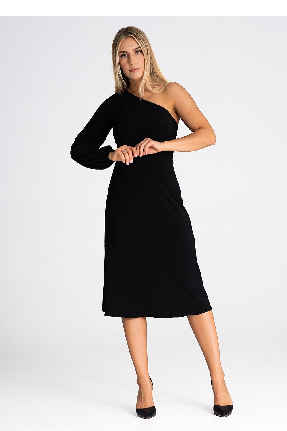 Cocktailkleid Damen bunt schwarz Abend festlich