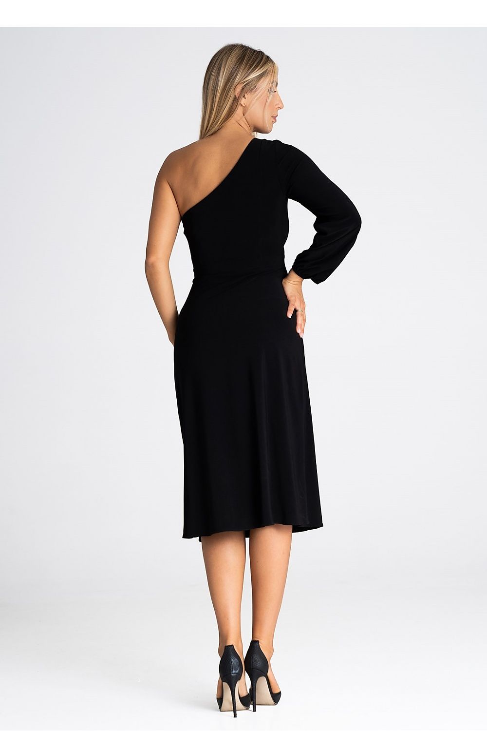 Cocktailkleid Damen bunt schwarz Abend festlich