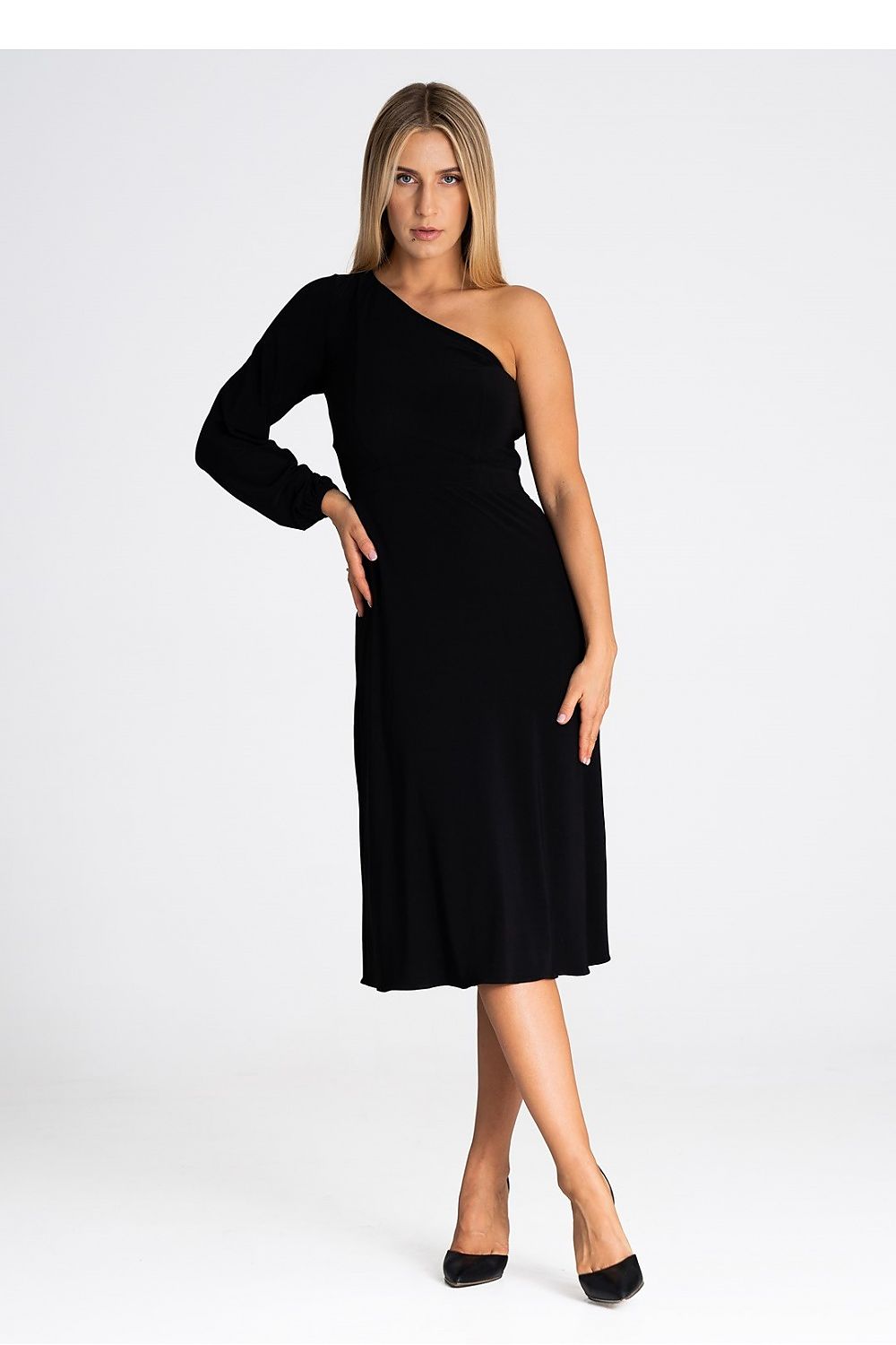 Cocktailkleid Damen bunt schwarz Abend festlich