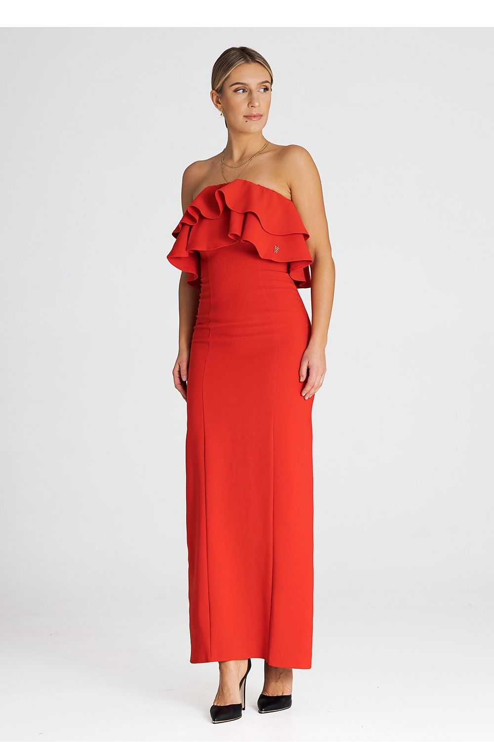 Cocktailkleid Damen blau rot elegant Abend