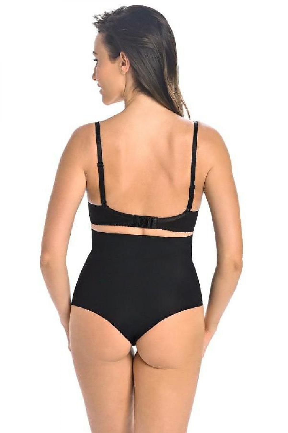 Schlank-Slip Damen nahtlos High Waist bis 2 Größen schlanker