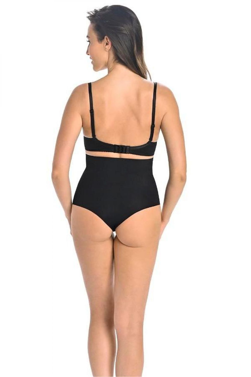 Schlank-Slip Damen nahtlos High Waist bis 2 Größen schlanker