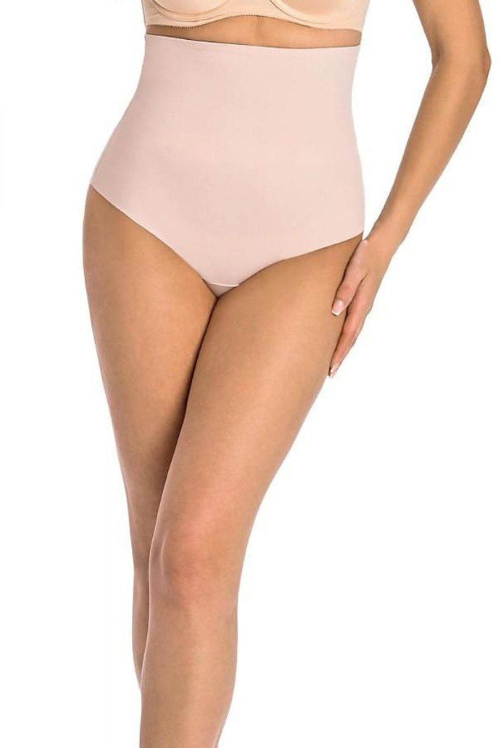 Schlank-Slip Damen nahtlos High Waist bis 2 Größen schlanker