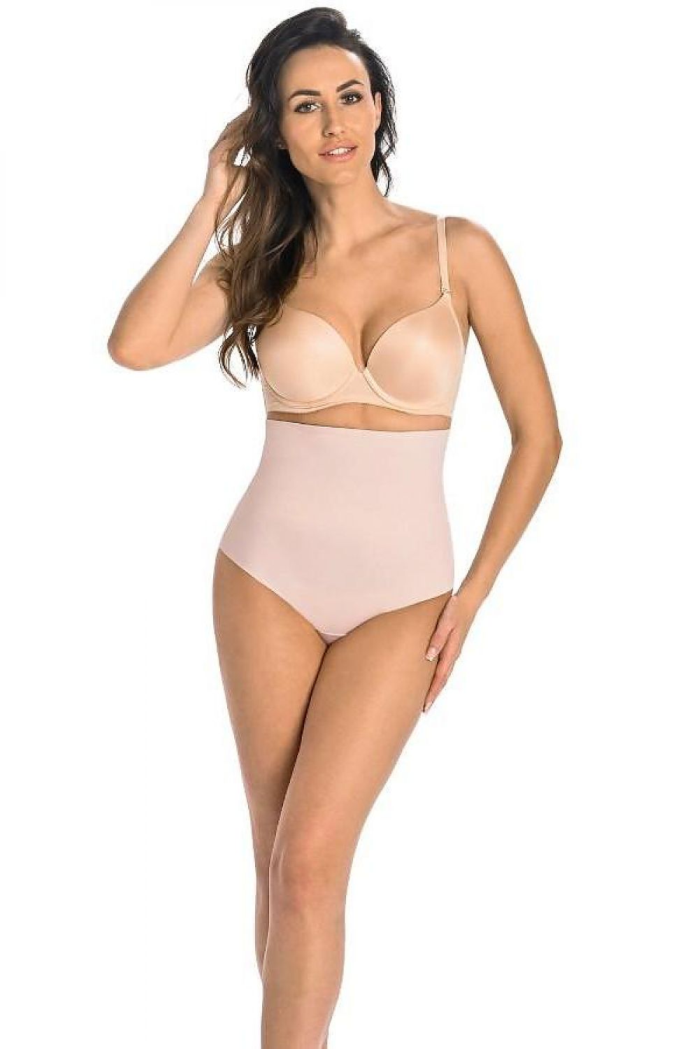 Schlank-Slip Damen nahtlos High Waist bis 2 Größen schlanker
