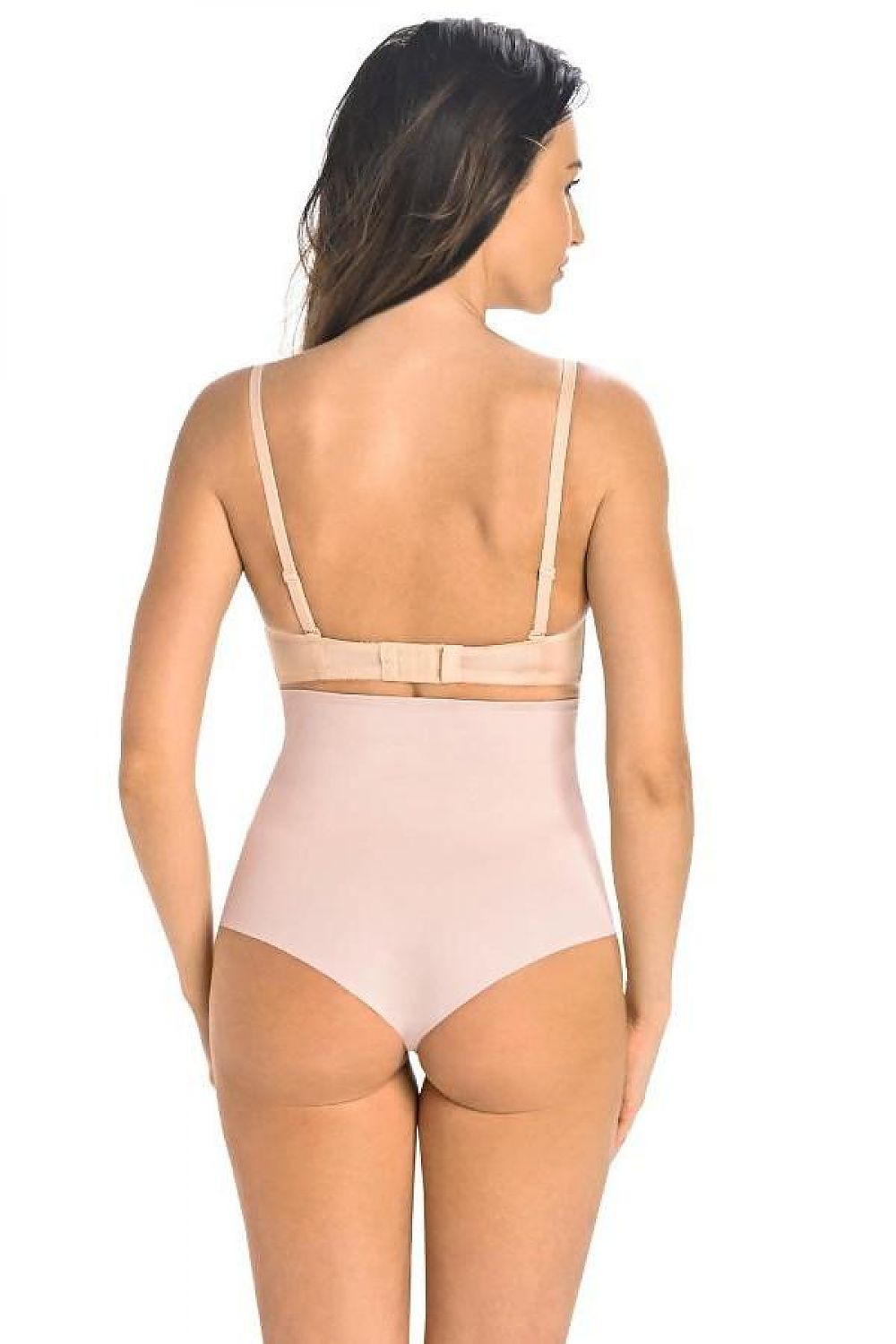 Schlank-Slip Damen nahtlos High Waist bis 2 Größen schlanker
