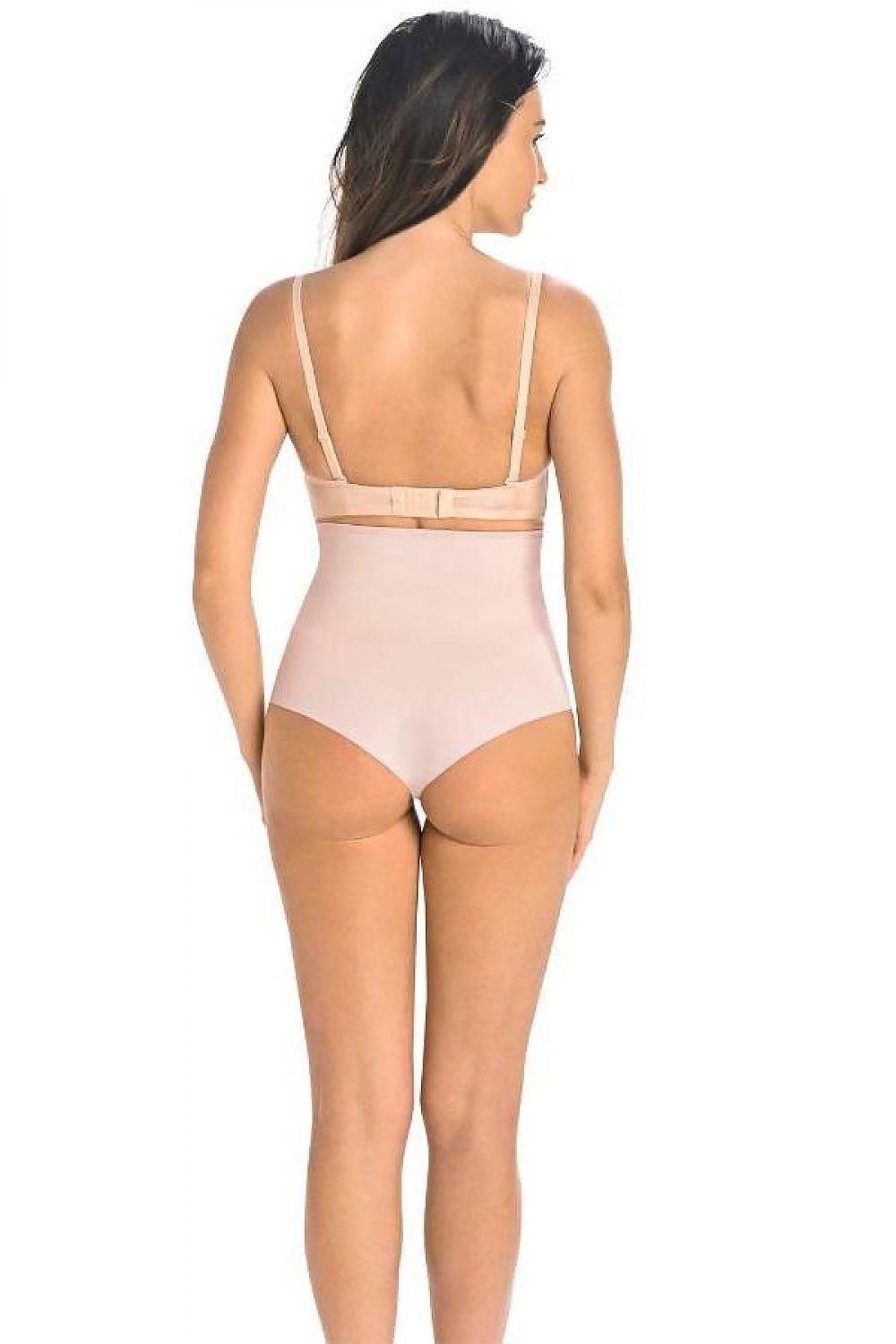 Schlank-Slip Damen nahtlos High Waist bis 2 Größen schlanker