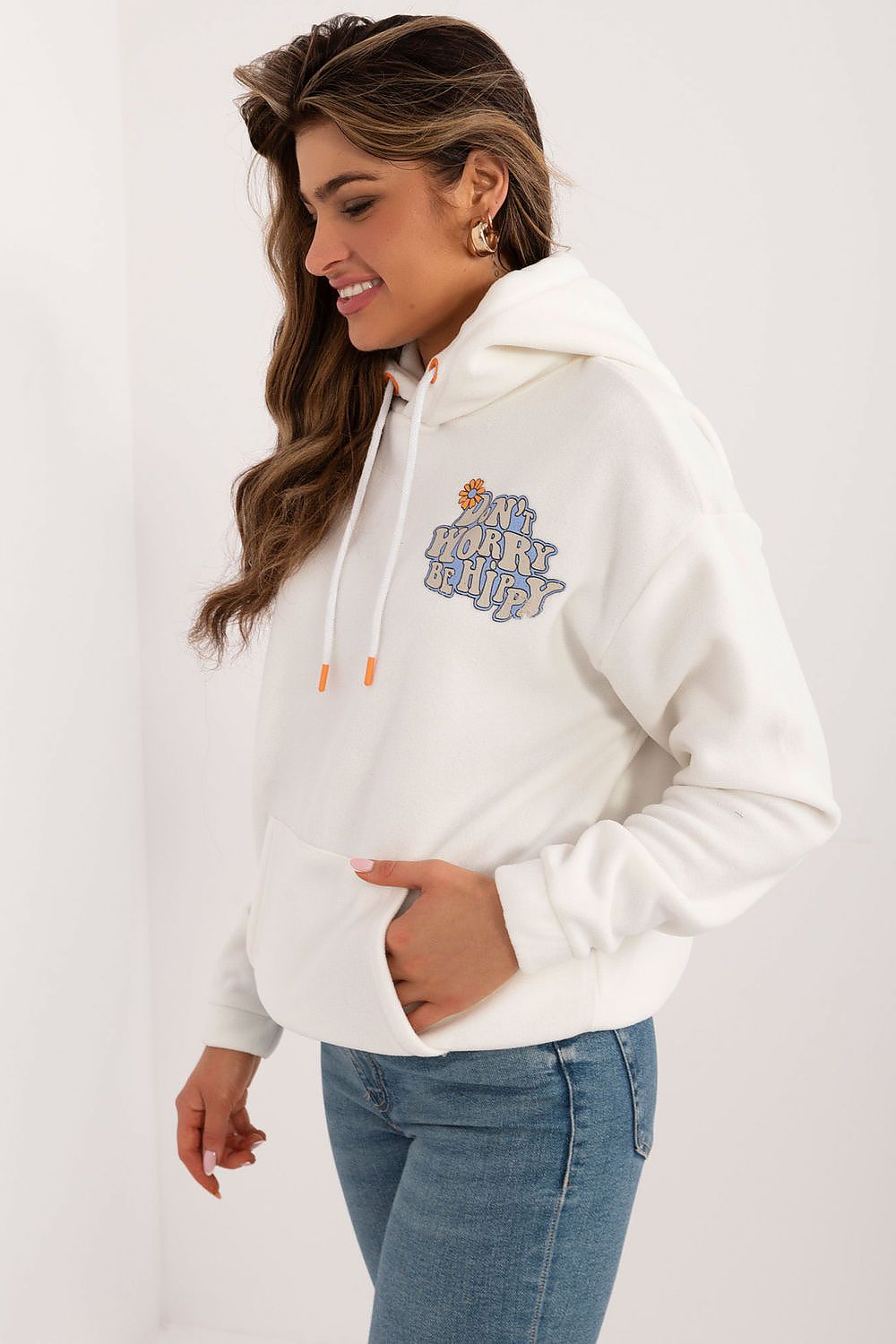 Hoodie Damen Kapuze Kängurutablesche Casual & Bequem