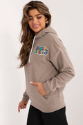 Hoodie Damen Kapuze Kängurutablesche Casual & Bequem