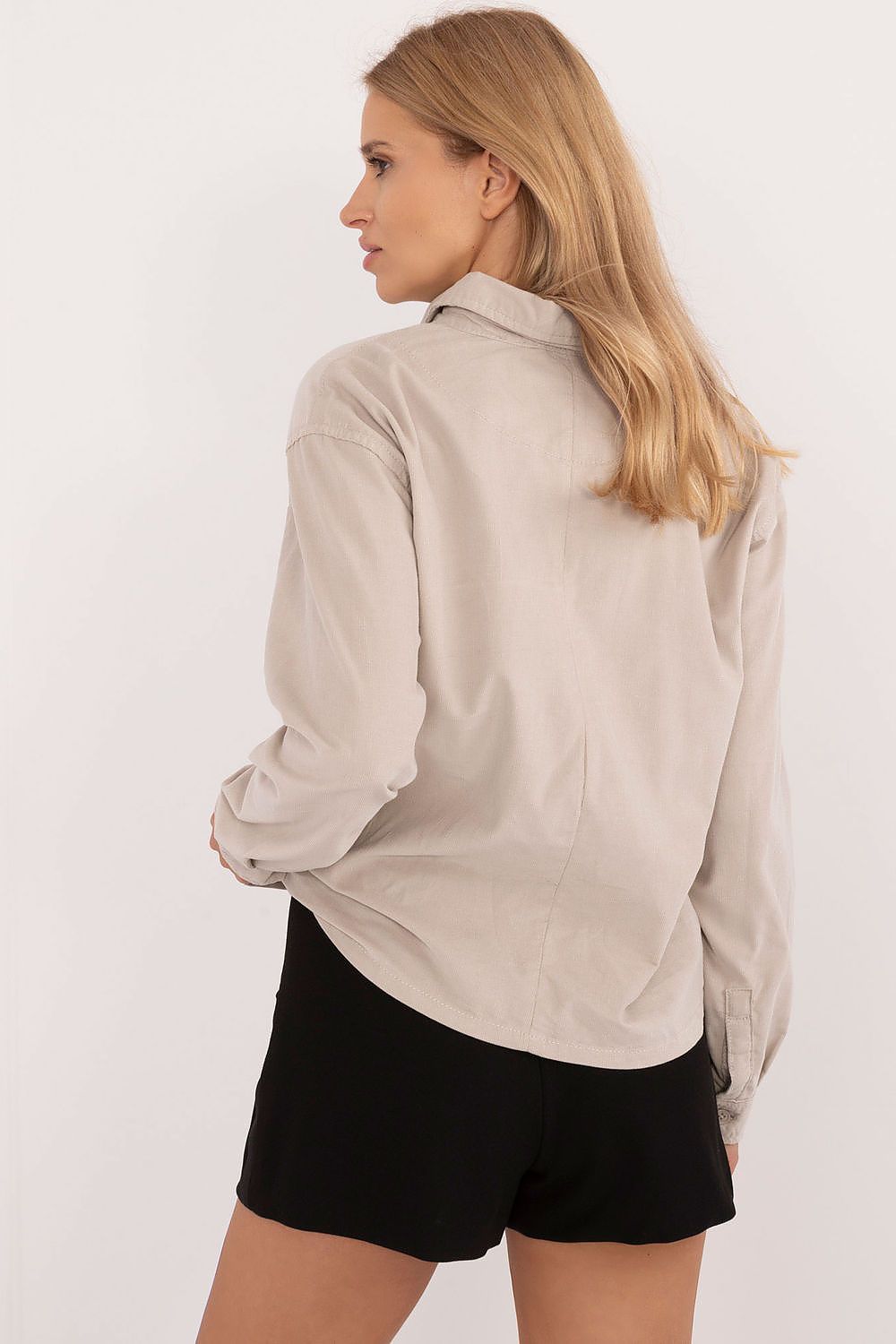 Hemd Damen Langarm Baumwolle Klassisch & Vielseitig