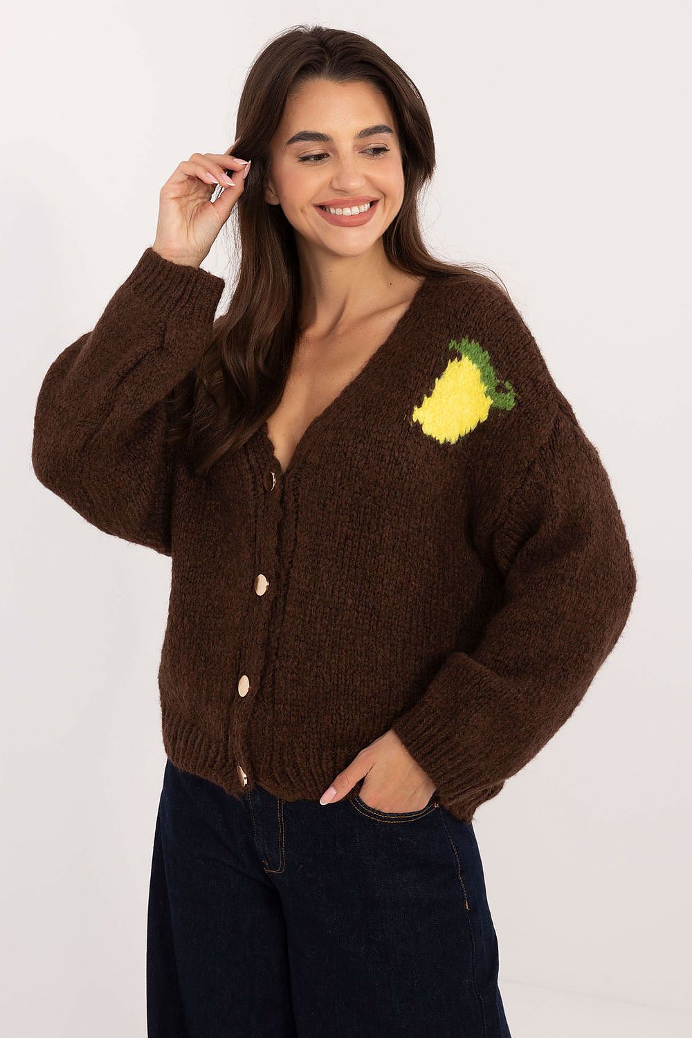 Cardigan Damen lang & elegant