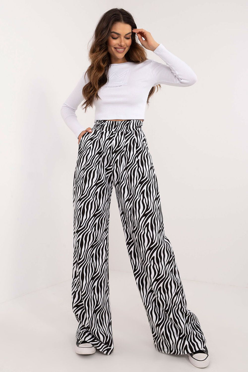 Zweiteiler Damen Bluse & Weithose Baumwolle – Lässig & Trendy