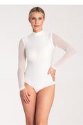 Body Damen beige tailliert Basic Alltag