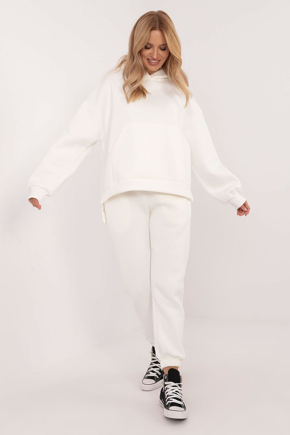 Hoodie Set Damen Sweatshirt & Jogginghose Baumwolle – Warm & Bequem