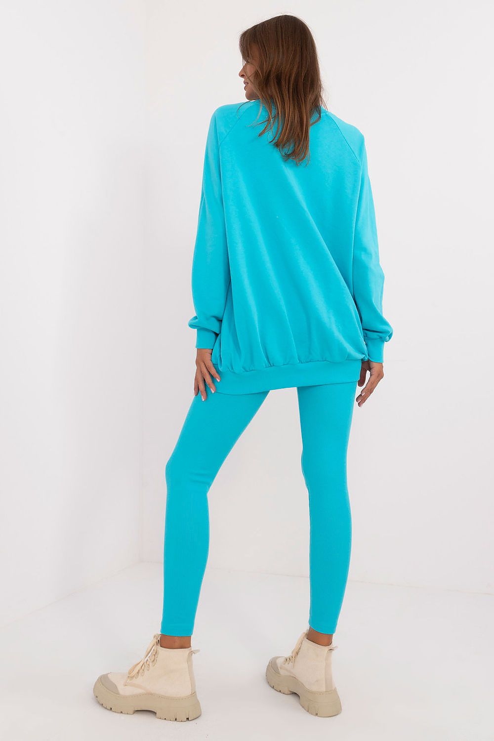 Leggings Set Damen Sweatshirt & Leggings Baumwolle – Casual Komfort