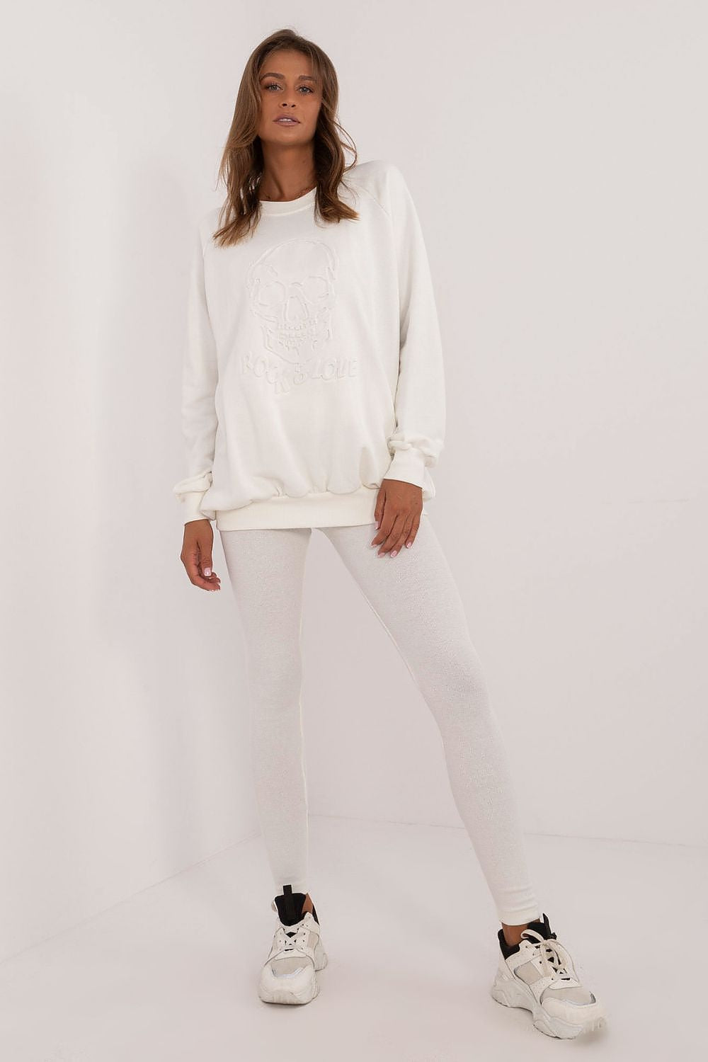 Leggings Set Damen Sweatshirt & Leggings Baumwolle – Casual Komfort