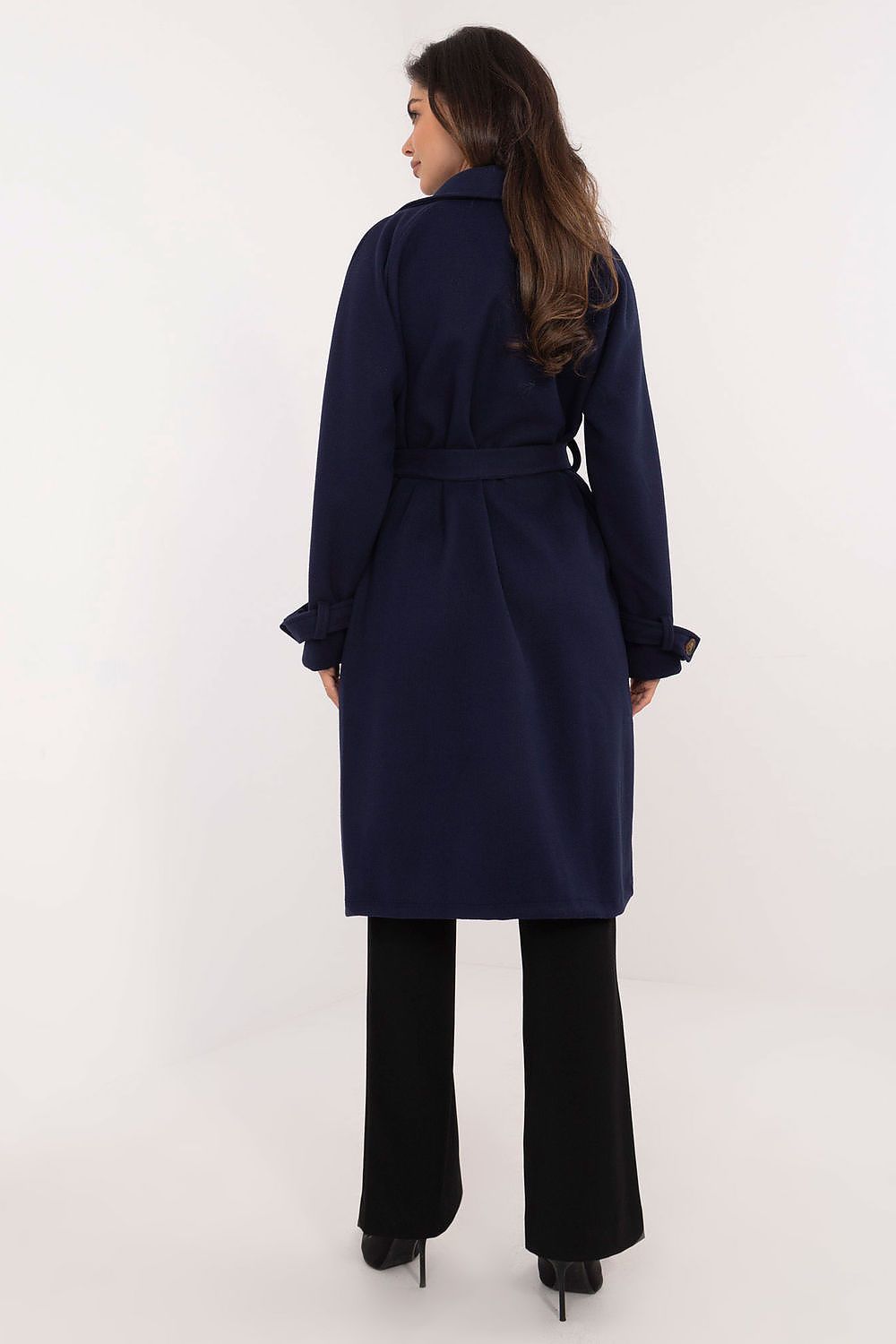 Trenchcoat Damen Knielang Gürtel Zeitlos & Elegant