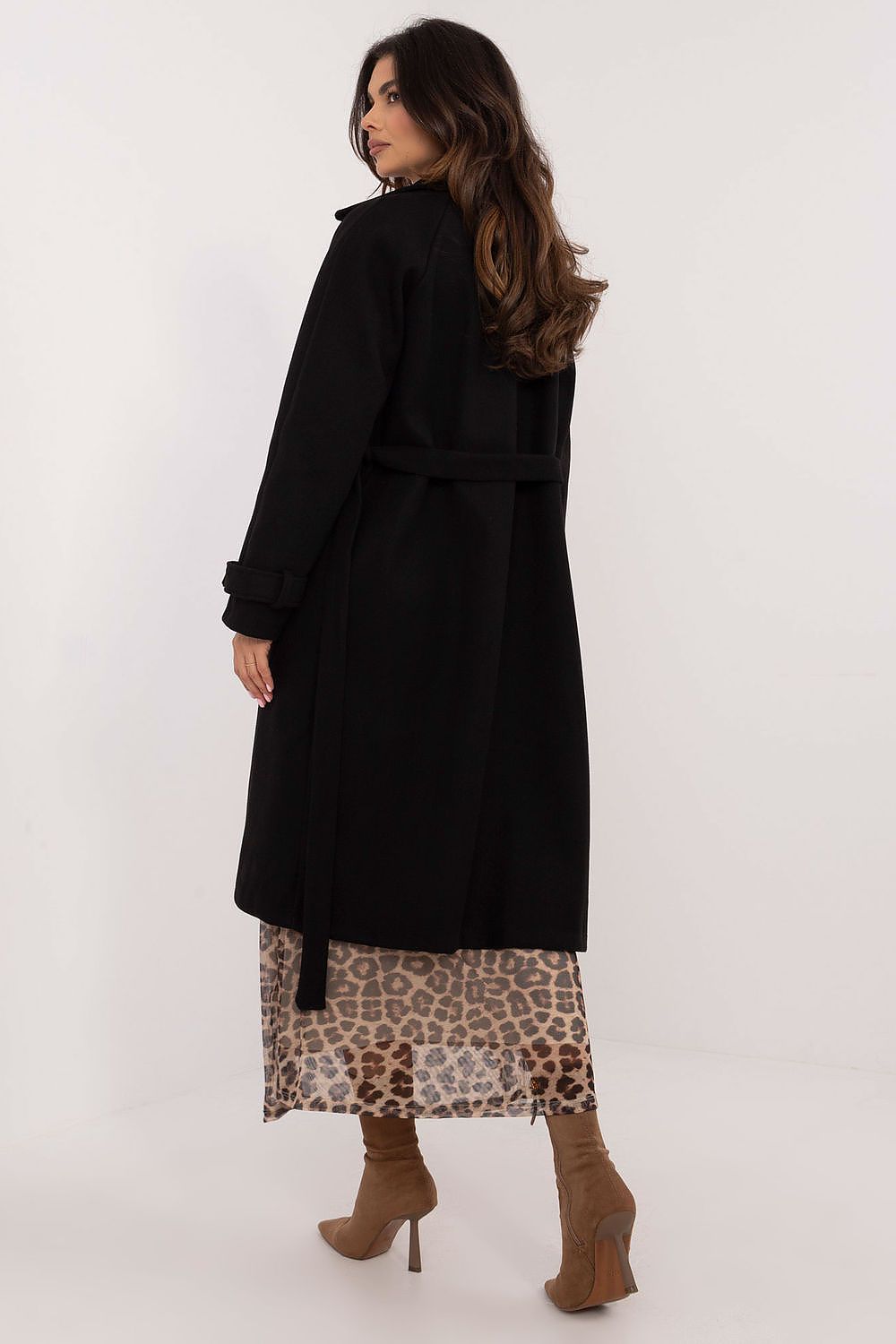 Trenchcoat Damen Knielang Gürtel Zeitlos & Elegant