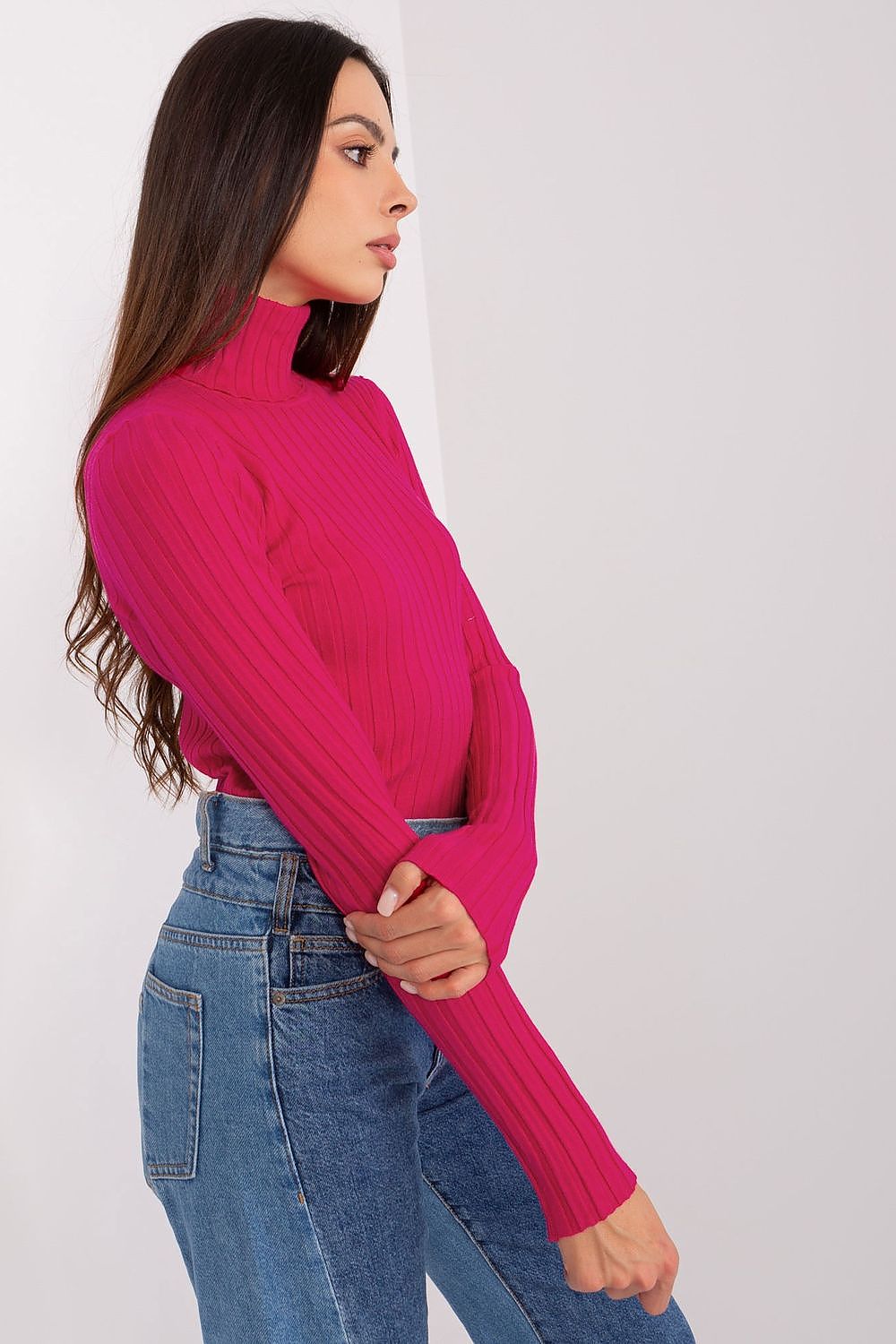 Rollkragenpullover Damen Viskose – Elegant & Weich S/M M/L