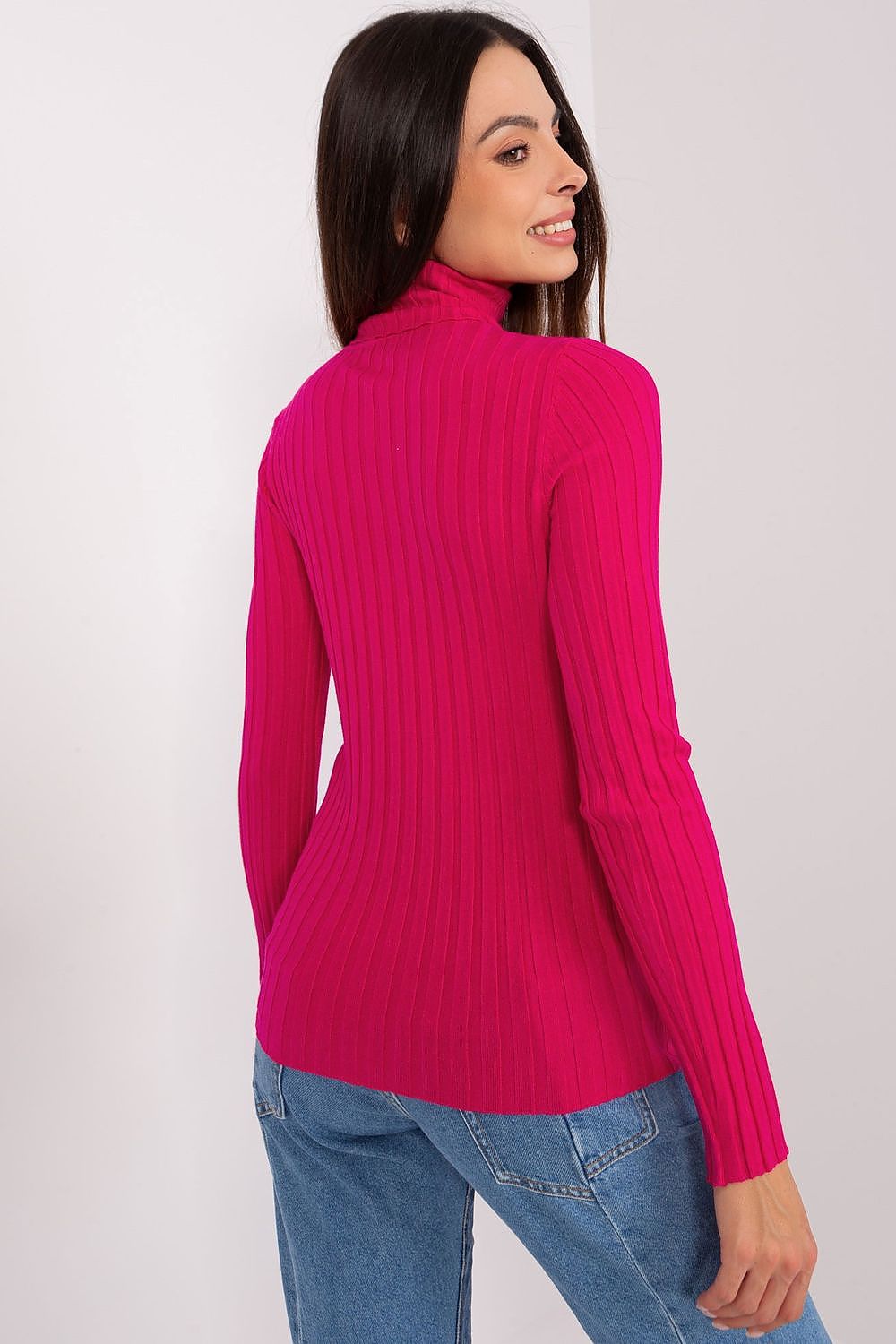 Rollkragenpullover Damen Viskose – Elegant & Weich S/M M/L