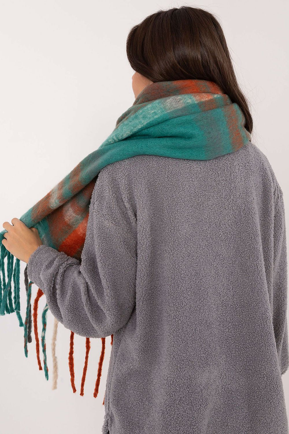 Schal Damen Karomuster Lang – Warm & Stylisch