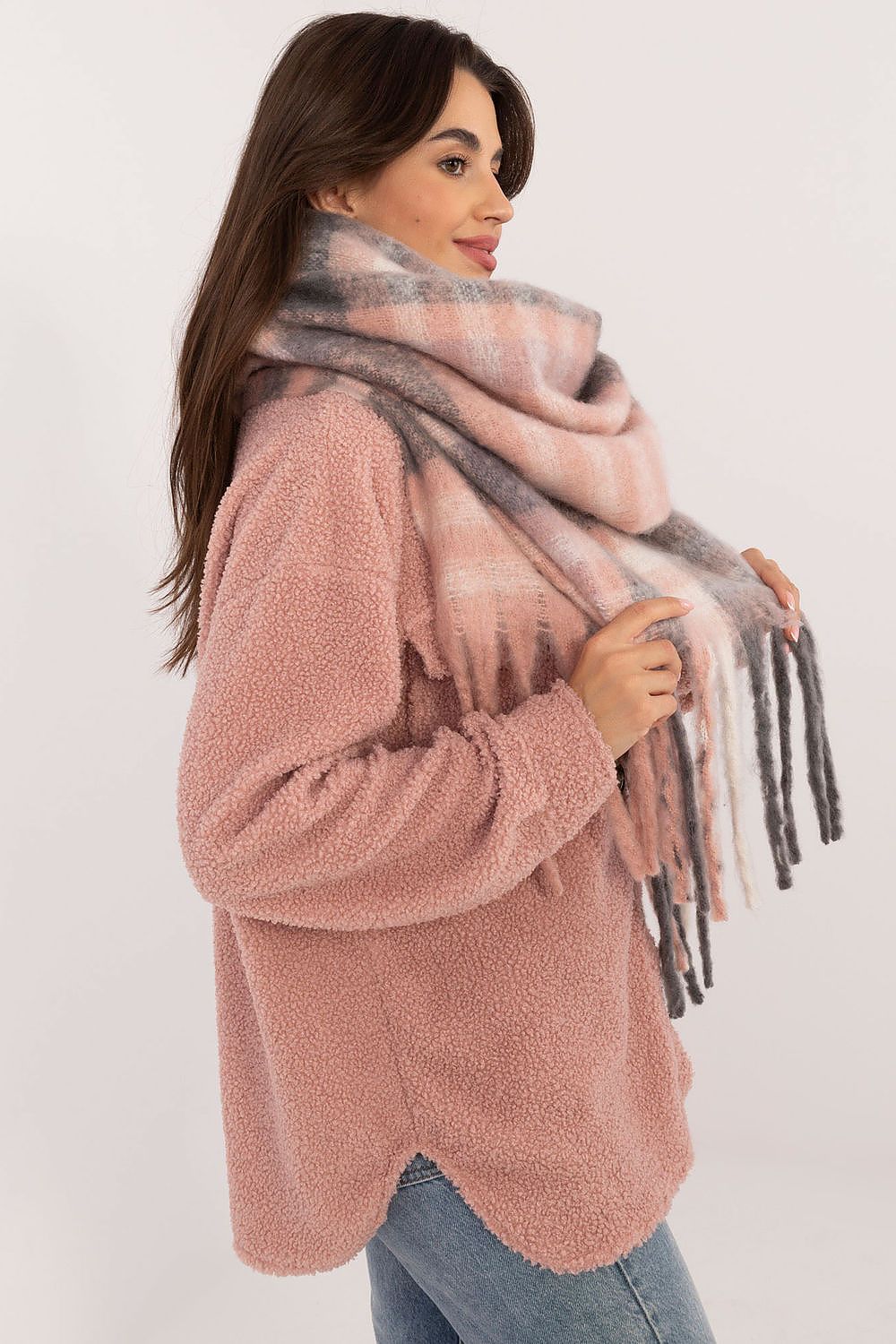 Schal Damen Karomuster Lang – Warm & Stylisch