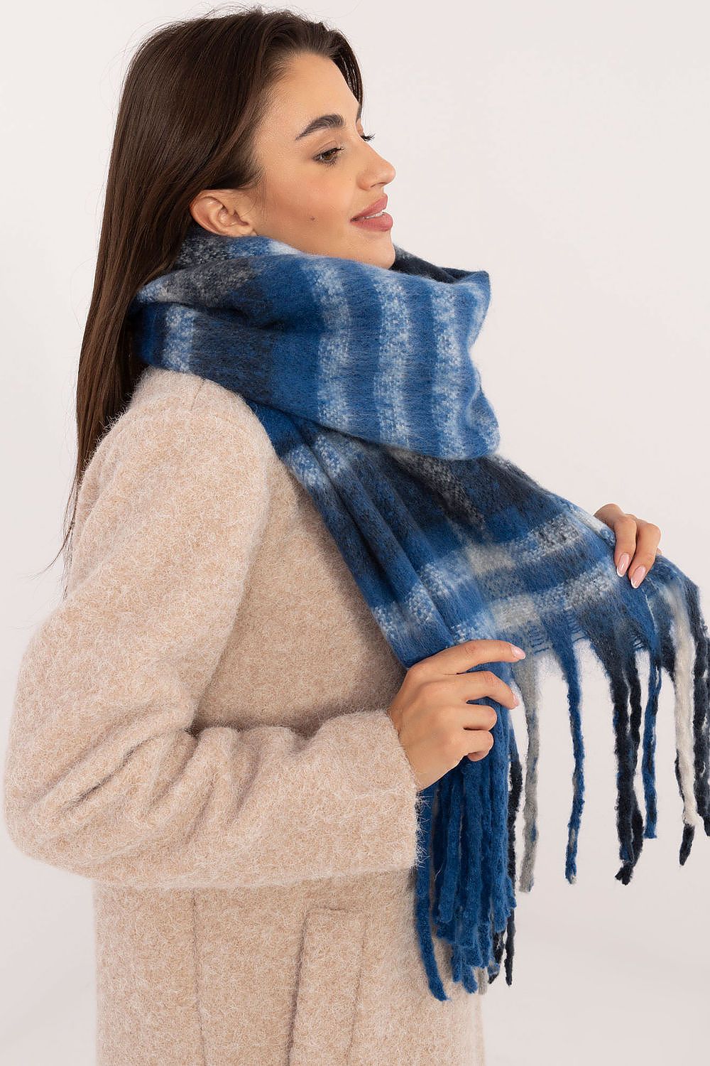 Schal Damen Karomuster Lang – Warm & Stylisch