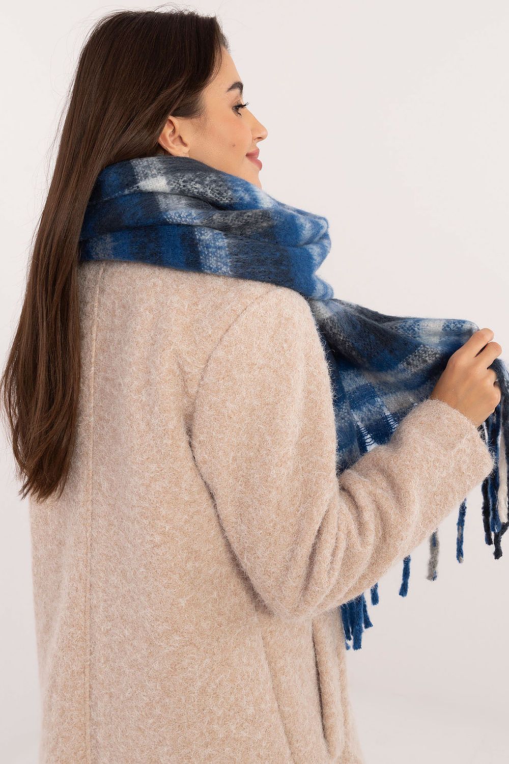 Schal Damen Karomuster Lang – Warm & Stylisch