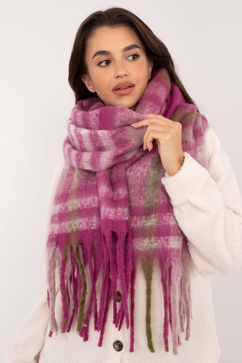 Schal Damen Karomuster Lang – Warm & Stylisch