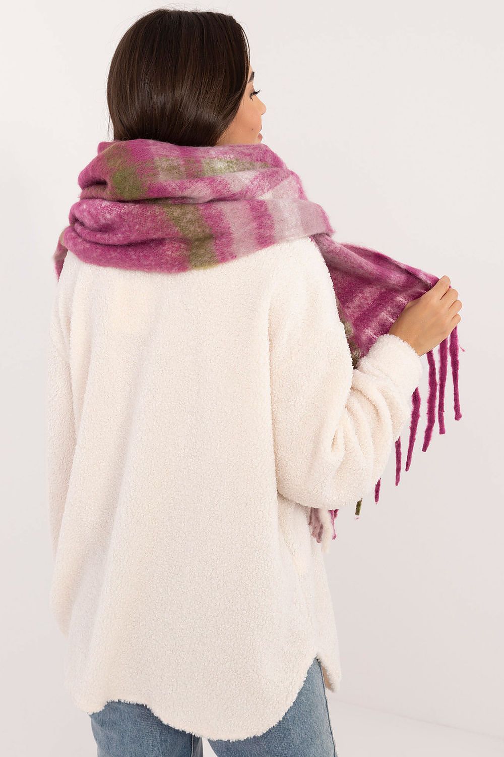 Schal Damen Karomuster Lang – Warm & Stylisch