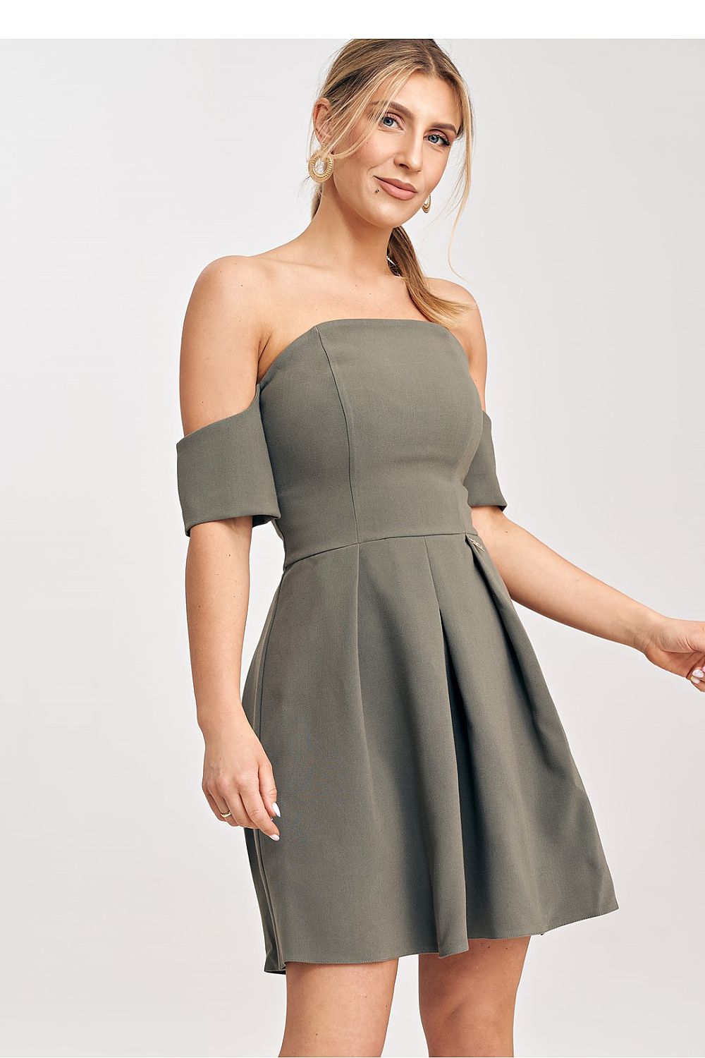 Abendkleid Damen blau grün schwarz festlich elegant