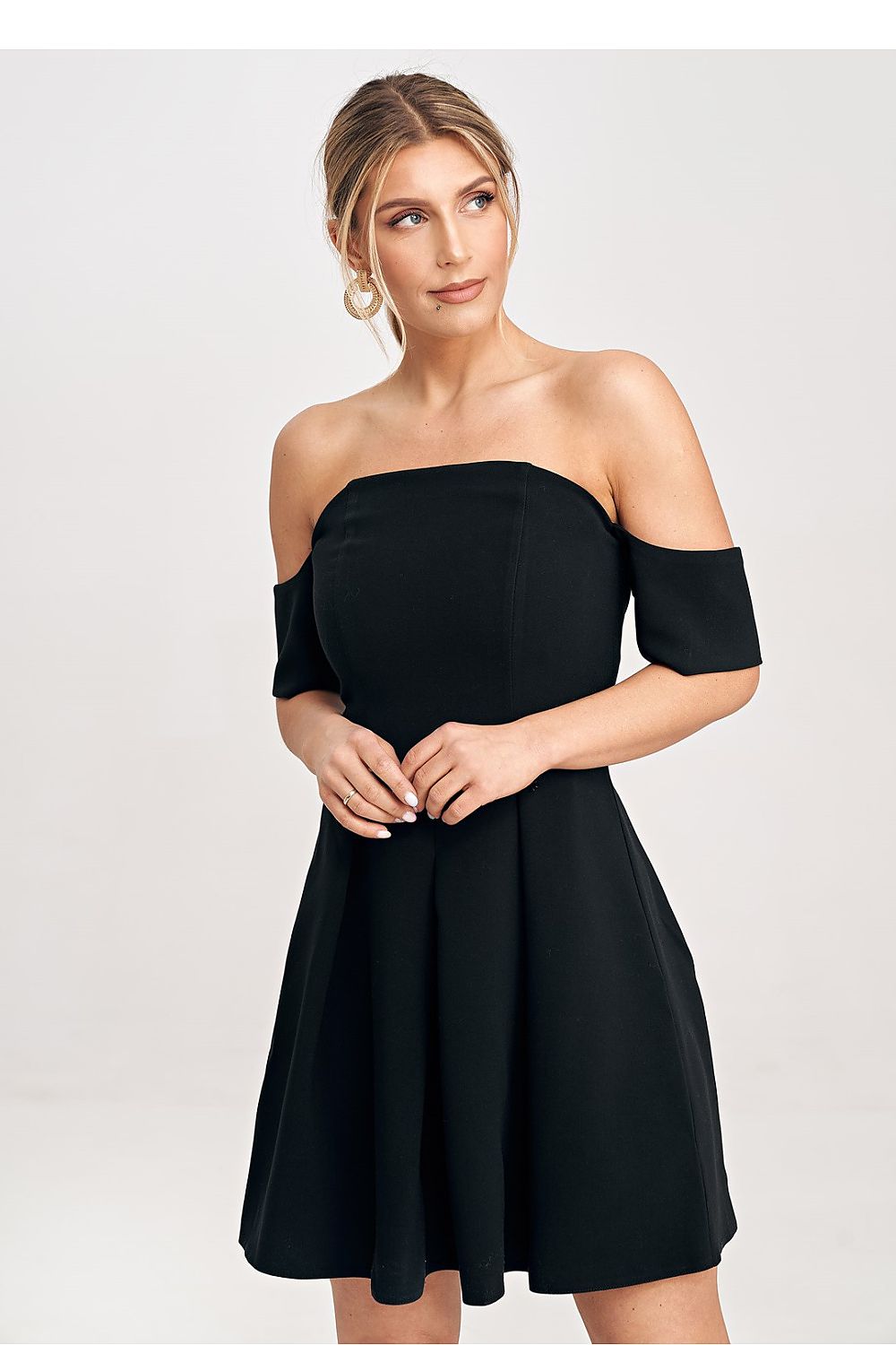 Abendkleid Damen blau grün schwarz festlich elegant