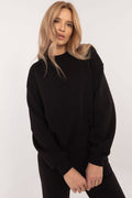 Damen Pullover Schwarz Klassisch – Zeitloser Alltagslook