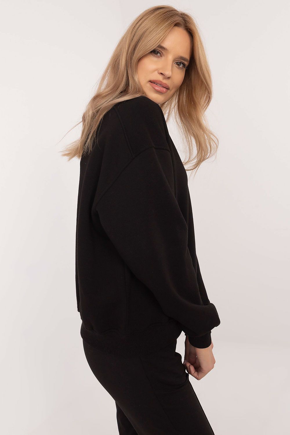Damen Pullover Schwarz Klassisch – Zeitloser Alltagslook