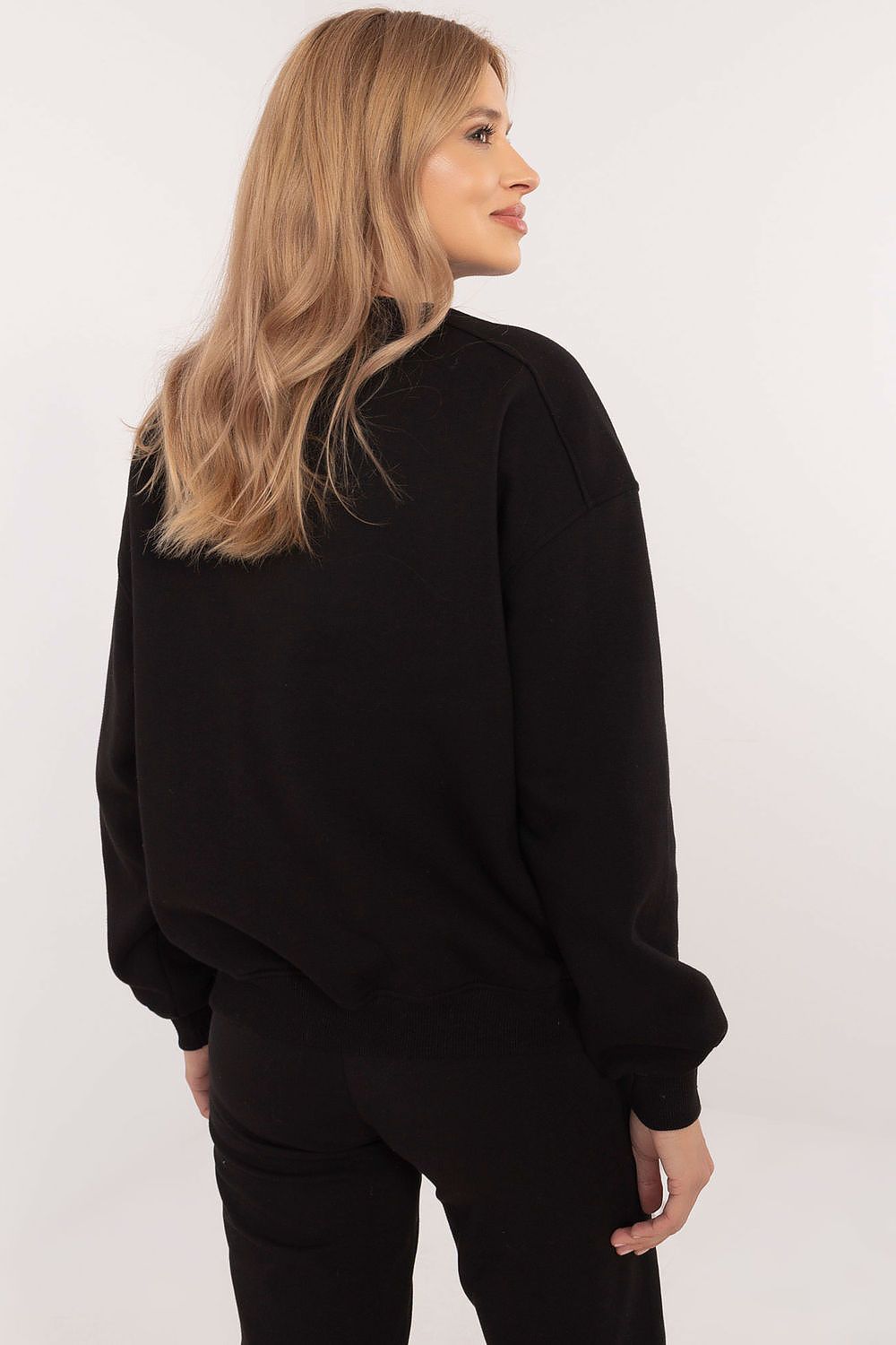 Damen Pullover Schwarz Klassisch – Zeitloser Alltagslook