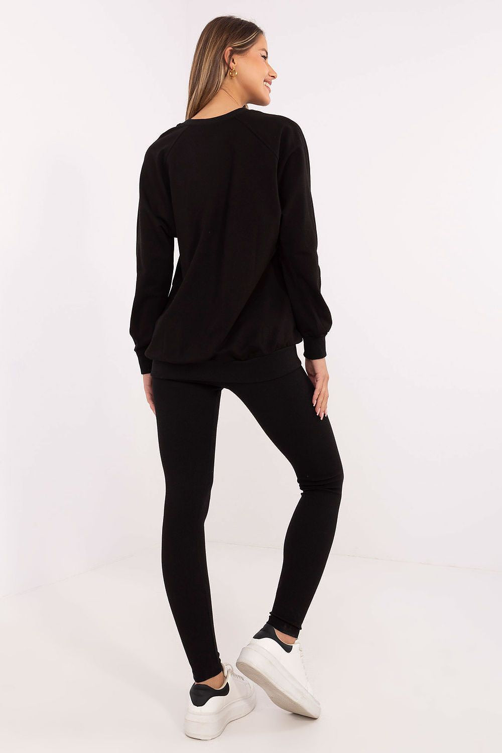 Pullover Set Damen Sweatshirt & Leggings Baumwolle – Lässig & Warm